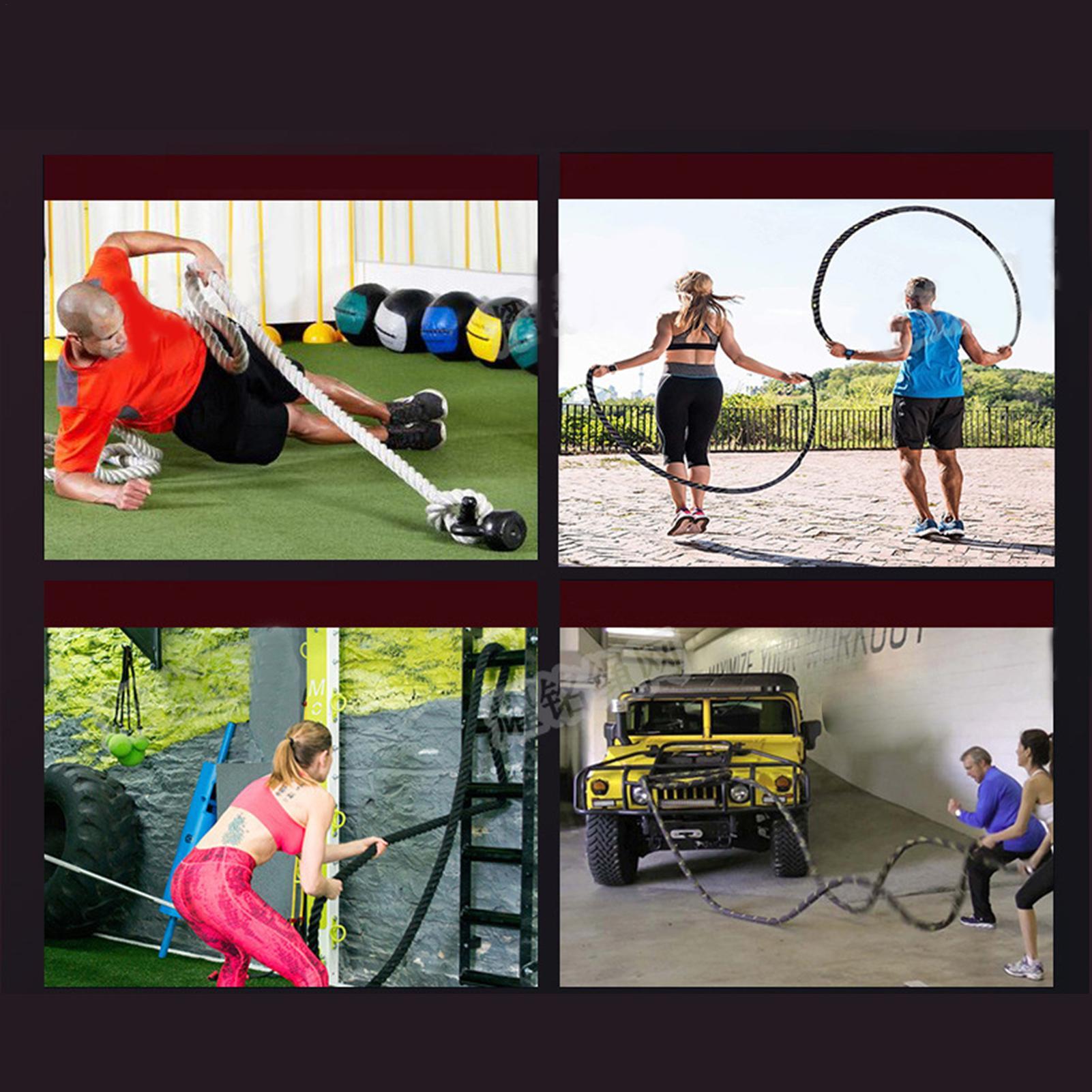 Battle Rope Heavy - Schwere Springseil Fitness Boxen Training Ausrüstung