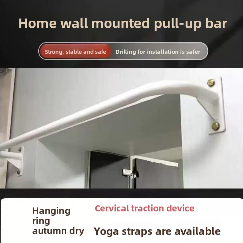 Home Gym Routine - Wand- und Türmontierte Klimmzugstange, fest montierte