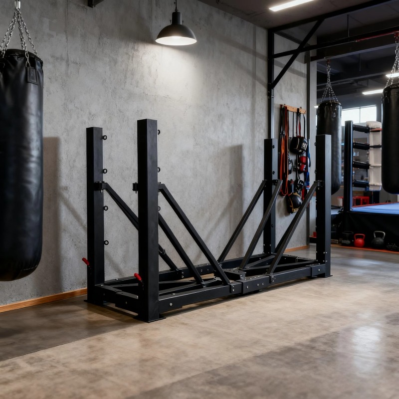 Home Gym Equipment Set - Faltbares Boxring-Set Kleine Zusammenklappbare Ausrüstung für