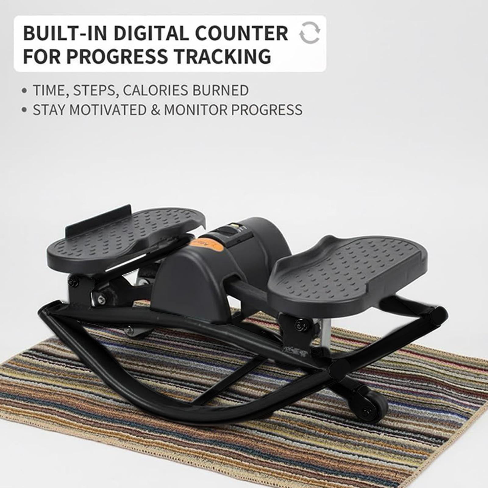Home Gym Routine - Rock Stepper Trainingsgeräte Tragbare leise seitliche