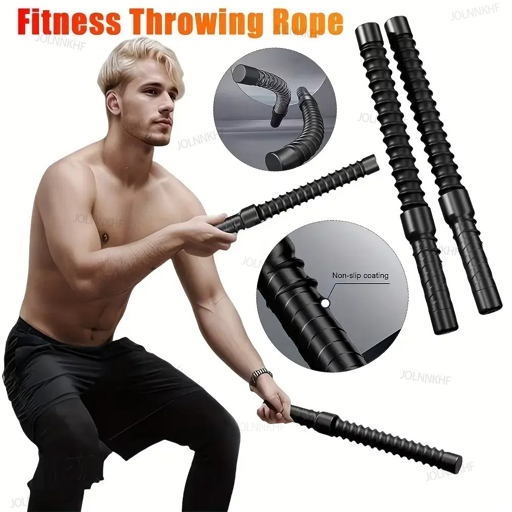 Battle Rope Heavy - Hochbelastbare, gewichtete, kabellose Battle Ropes (2er-Set)