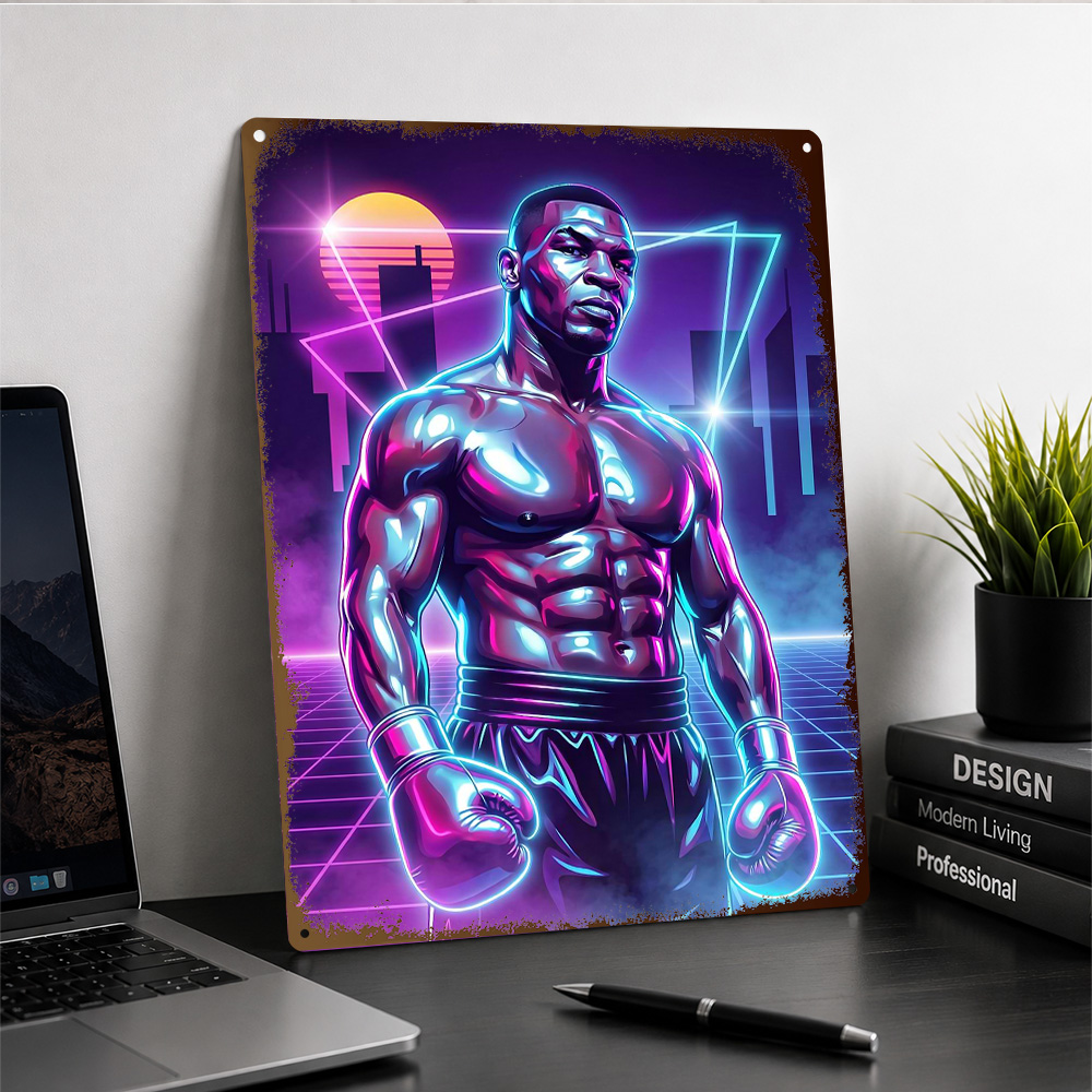 Mike Tyson Boxen, strukturiert – Home Gym Neon Sign Bewertung und Preis